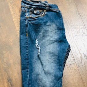 VIP Jeans Size 21/22 Slight Distressing